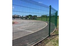 China 3d Curved Metal Fence Pvc Coated Welded Mesh For Garden supplier