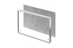 China ODM Clear Acrylic Magnetic Picture Frames Holder A5 supplier