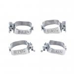 Slot 0.022 0.018 Teeth Molar Band Ortho Preweld With Buccal Tubes And Lingual Cleat for sale