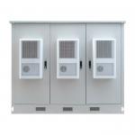 Multifunctional Tri Bay Weatherproof Outdoor Enclosure Electrical IP55 Protection for sale