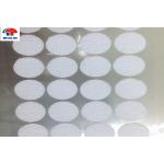 White Stick On Hook And Loop Coins Bulk 22mm Furniture Surface Protection for sale