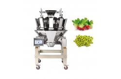 China Dimple Surface 10 Head 14 Head Multihead Weigher For Vegetable Packing supplier