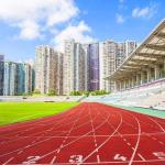 ITF 13mm Corrosion Resistance Rubber Sports Flooring Harmless And Odorless for sale