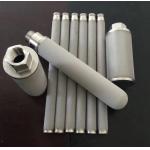 1 Micron Titanium Rod Sintered Filters Element For Water Candle Cartridge for sale