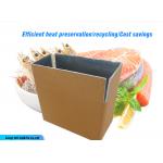 Insulated Caviar Carton Packaging Boxes For Shipping Seafood for sale