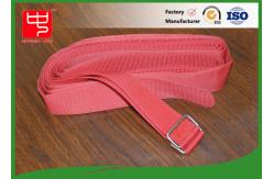 China High Tenacity Nylon Webbing Straps /  Cinch Straps With Metal Buckle supplier