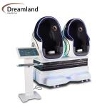 Dreamland 9d vr egg chair 2 seat virtual reality vr cinema equipment for vr entertainment park for sale