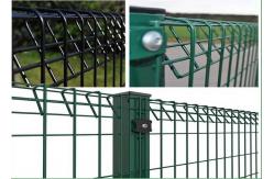 China Roll Top 4mm BRC Welded Wire Mesh Fence Square Post supplier