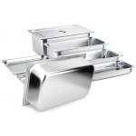 650x530mm Stainless Steel Food Service Pans Hotel Restaurant Supplies for sale