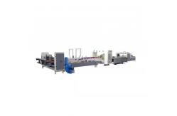 China Automatic Carton Box Folder Gluer Machine With Stitching Mechanical Driven  20kw supplier
