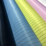 Antistatic ESD Non Static Fabric 1.0 Grid clean room fabrics for sale