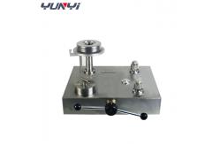 China Hydraulic High Performance Dead Weight Tester Piston Pressure Gauge Calibrator supplier