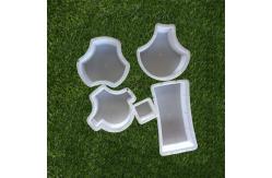 China Diy Precast Garden Paver Mold Plastic Material 1500 Times Use supplier
