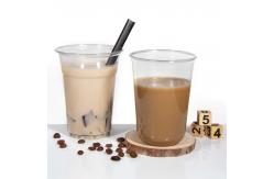 China PET PLA Clear Plastic Cup With Lids Custom Logo 100% Biodegradable 32oz supplier