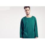 Long Sleeves Scrubs Medical Uniforms , Round Neck Surgical Scrub Suit Uniform for sale