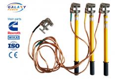 China Customized Transmission Line Tool Grounding Stick for 25 / 50mm² Copper Wire supplier