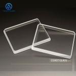 Fused Silica Window Circular Transparent Quartz Glass Plate With Step