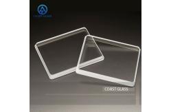 China Fused Silica Window Circular Transparent Quartz Glass Plate With Step supplier