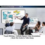 WIFI Classroom Smart Board , Interactive Panel Smartboard 86 Inch