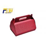 Pantone Color Corrugated Board Box Custom Gold Logo Printing Long Life Time for sale