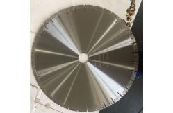 China 500mm W Segmented Silver Brazed Diamond Cutting Blade As Granite Cutting Tools supplier