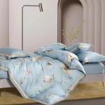 China 3-3.5 kg Mercury Duvet Cover Cotton Sheet Set Bedding Set Flame Retardant for Home SX001 for sale