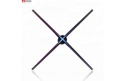 China JCVISION 3D Holographic Display 65cm Wifi Fan 3D Hologram AD LED Fan supplier