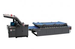 China Semi Automatic Paper Flute Laminating Machine For Corrugated Cardboard supplier