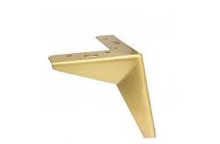 China Y Style Replacement Sofa Legs , Chrome Sofa Legs 2.5mm Thickness With Rubber supplier