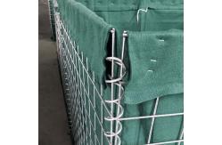 China 5mm Military Barrier Hot Galvanized Heavy Duty Sand Bag Wire Mesh Defensive supplier