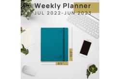 China 10.5X8.5inch Classic Weekly Planner With Monochrome Hourly Schedule supplier
