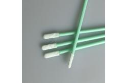 China Electronics Cleaning 70mm Double Layer Polyester Swab With PP Stick supplier