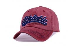 China Brown Boys Jean Baseball Hat , Comfortable Denim Polo Hat Custom Logo Printed supplier