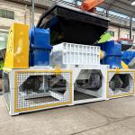 Heavy Duty Metal Shredder 300Kg/Hour-22000Kg/Hour Aluminum Can Shredder Machine for sale