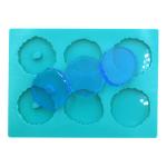MHC Customization Custom Size DIY Handmade 6 Cavities Epoxy Silicone Molds Jewelry for sale