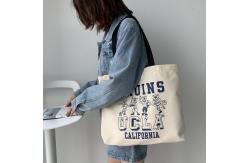 China 4OZ To 22OZ Personalized Mini Cotton Tote Bags With Digital Printing supplier