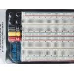 1660 Points Electronic solderless breadboard & prototyping board with metal plate