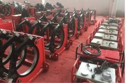 China 90mm To 250mm Hydraulic Butt Fusion Machine Four Clamps Manual supplier