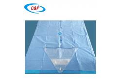 China Blue Urology TUR Drape Disposable Drape Sheets With Pouch supplier