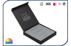 China Custom Printed Embossing Magnetic Hinged Lid Gift Box supplier