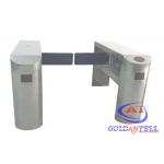 Passage Controlled Swing Barrier Gate With Mifare Card Reader And Software for sale