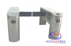 China Passage Controlled Swing Barrier Gate With Mifare Card Reader And Software supplier