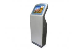 China Customized Infrared Touch Free Standing Kiosk For Hotel Check In / Out supplier