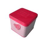 0.21mm Biscuit Tin Box ISO900 Square Metal Tin Containers for sale