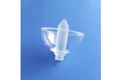 China Round Optical Quartz Glass Hemispherical Resonator With Transparent Properties supplier