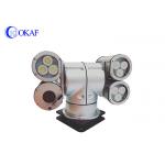 CMOS Sensor Vehicle Mounted Cctv Cameras IP66 Aluminum Alloy Pan Range 360° Roof Trailer for sale