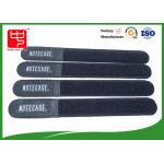 Black Dirty Resistance Ties ,  Strap For Wires Clearing Up Round Ending for sale
