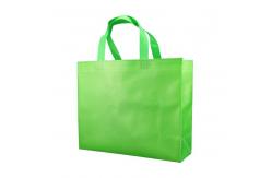 China Eco Friendly Promotional Non Woven Shopping Bags 50gsm Green Non Woven Shoe Bag supplier