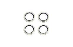 China OEM Seal M12 Carbon Steel Nitrile Rubber Gasket Bonded Sealing Washers supplier