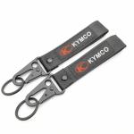 Premium Lifestyle Key Holder - Versatile Black Fabric & Branded Embroidery - Everyday Carry Essential for sale